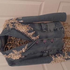 Womans  denim  jacket